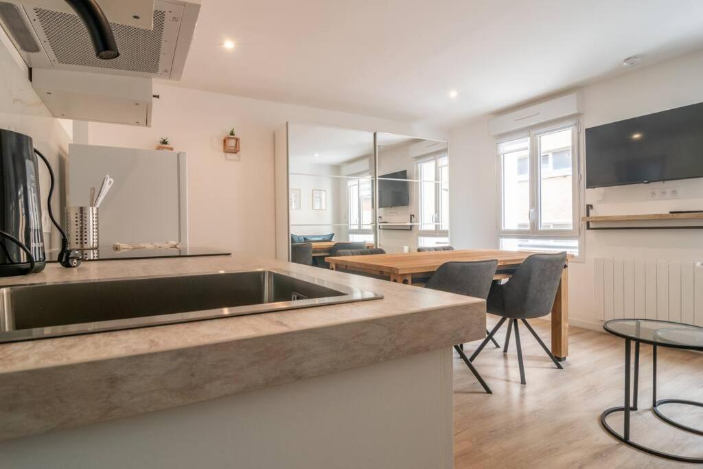 Apartamento F2 Hypercentre - Proche Gare - Wifi Gratuite El Havre Exterior foto